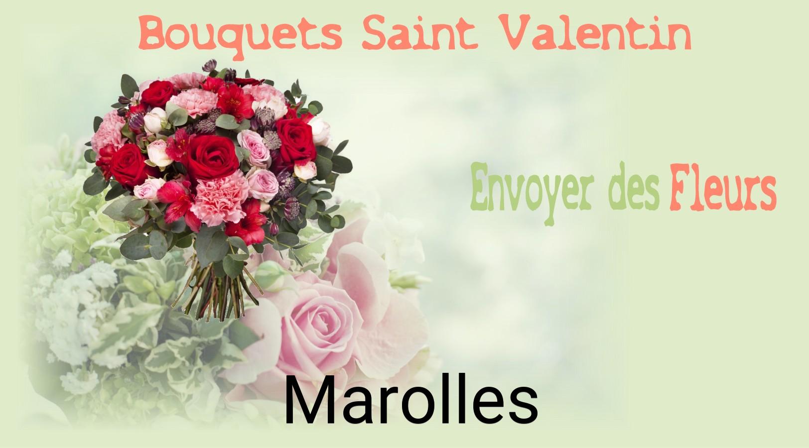 Roses de Saint-Valentin livrées à Marolles